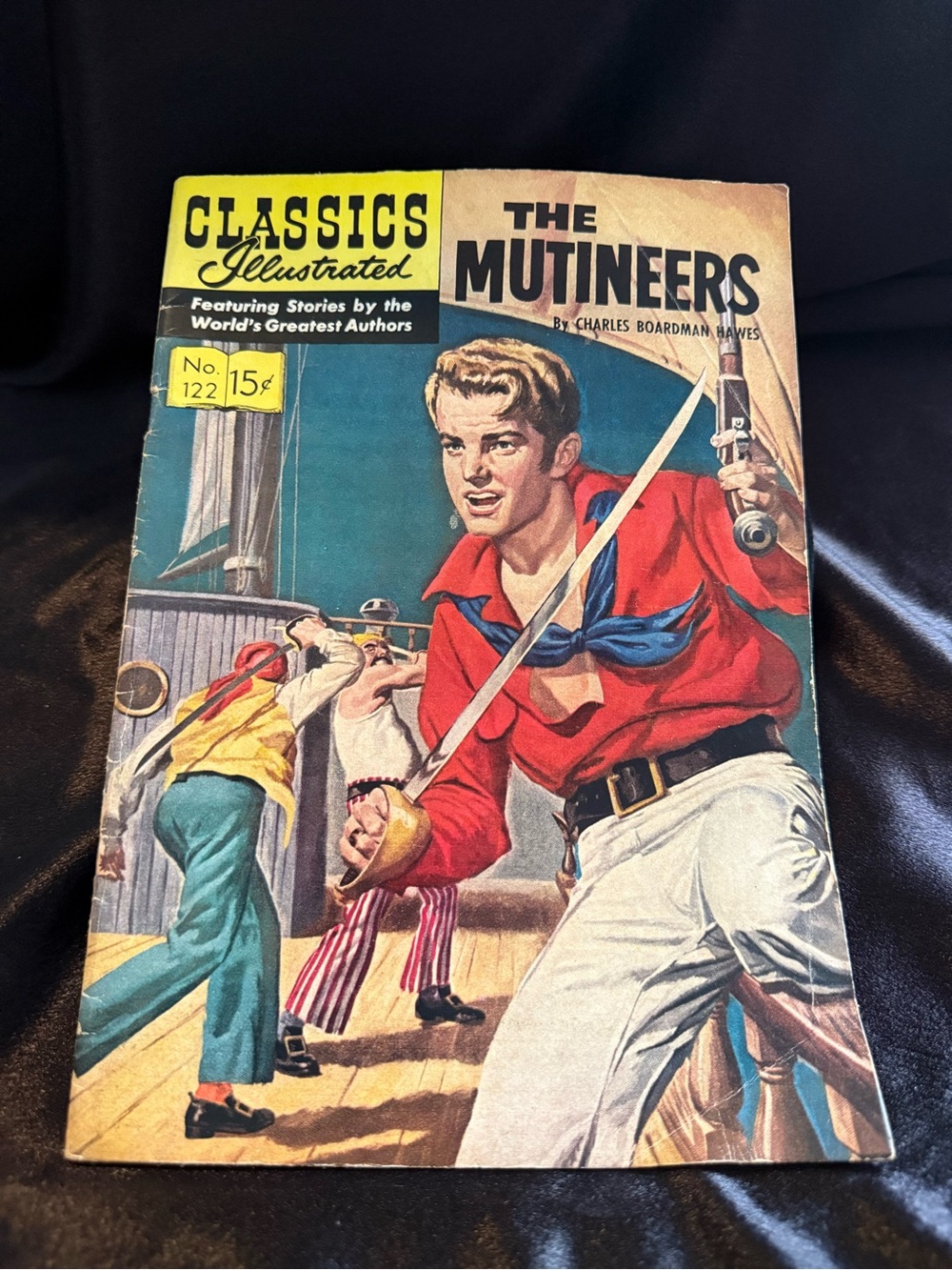 Comic Book Classics Illustrated “The Mutineers" #122 HRN 123 First Edition 1954